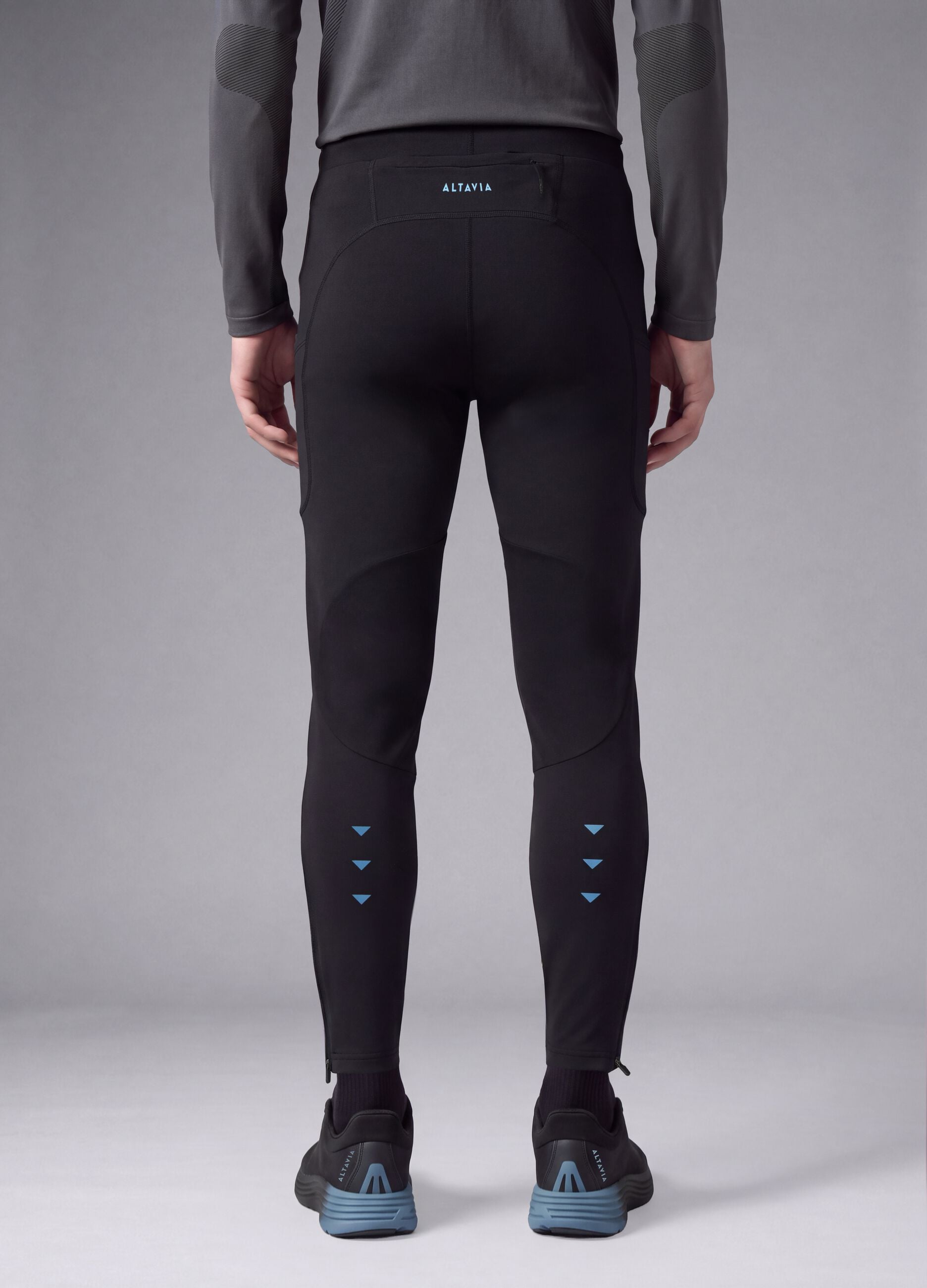 ALTAVIA Easy Dry black stretch technical trousers