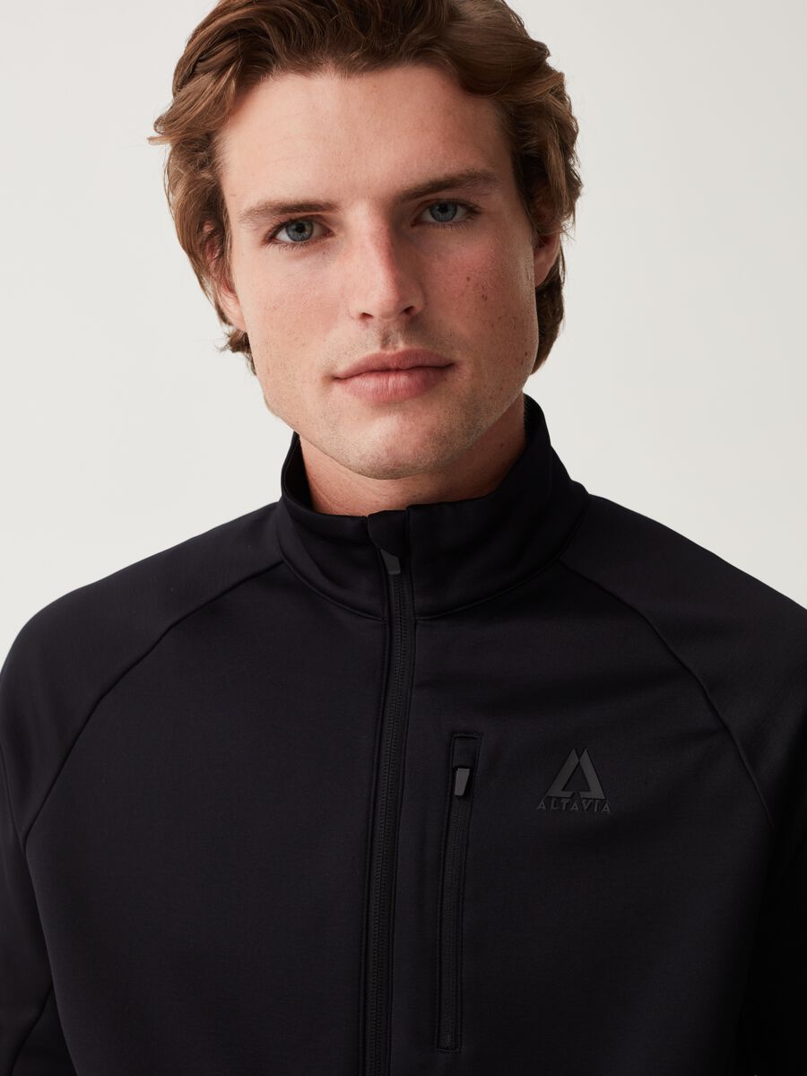 Pile full-zip a collo alto Altavia by Deborah Compagnoni_1