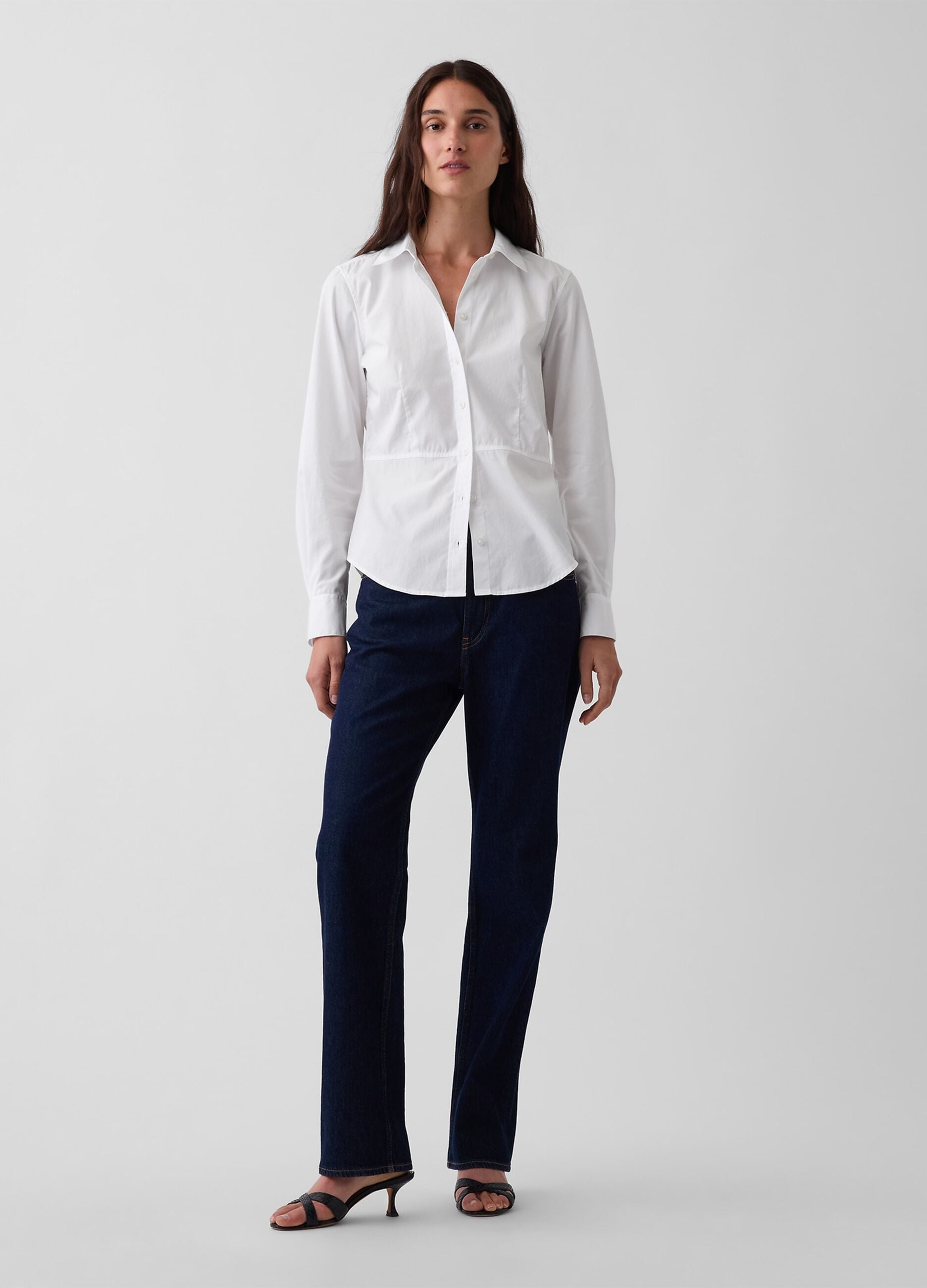 White pure cotton shirt