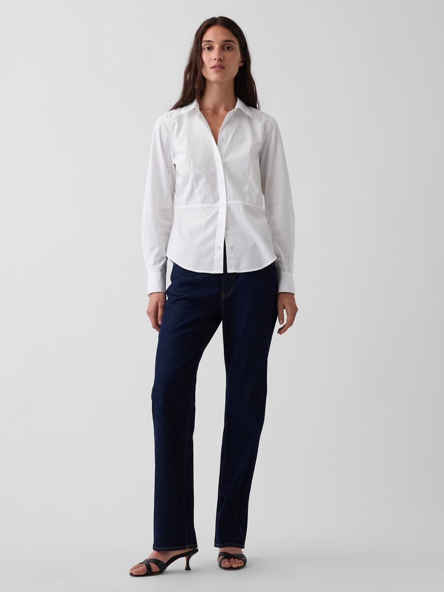 White pure cotton shirt_1