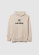 Children's beige cotton-blend sweatshirt with One Piece logo_3