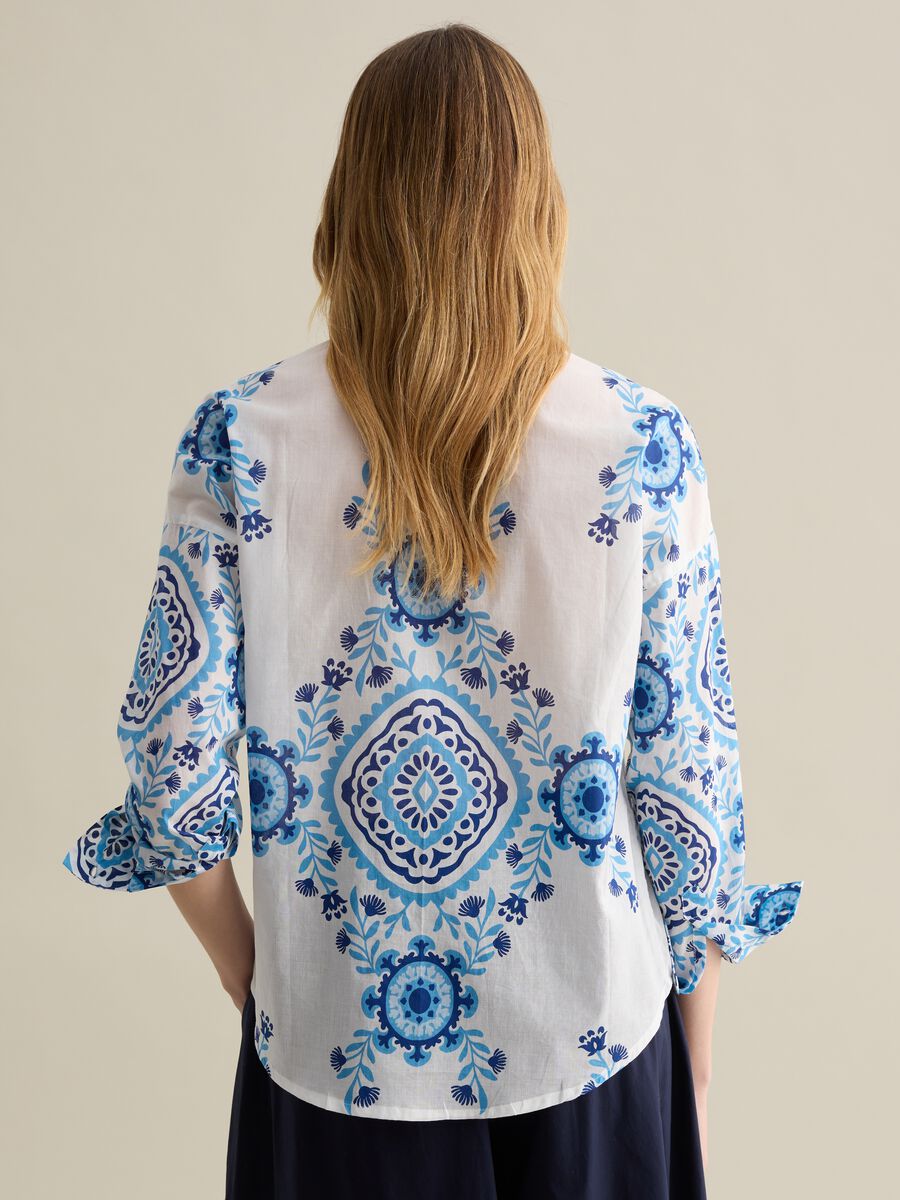 Short Sleeve Floral Print Shirt_3