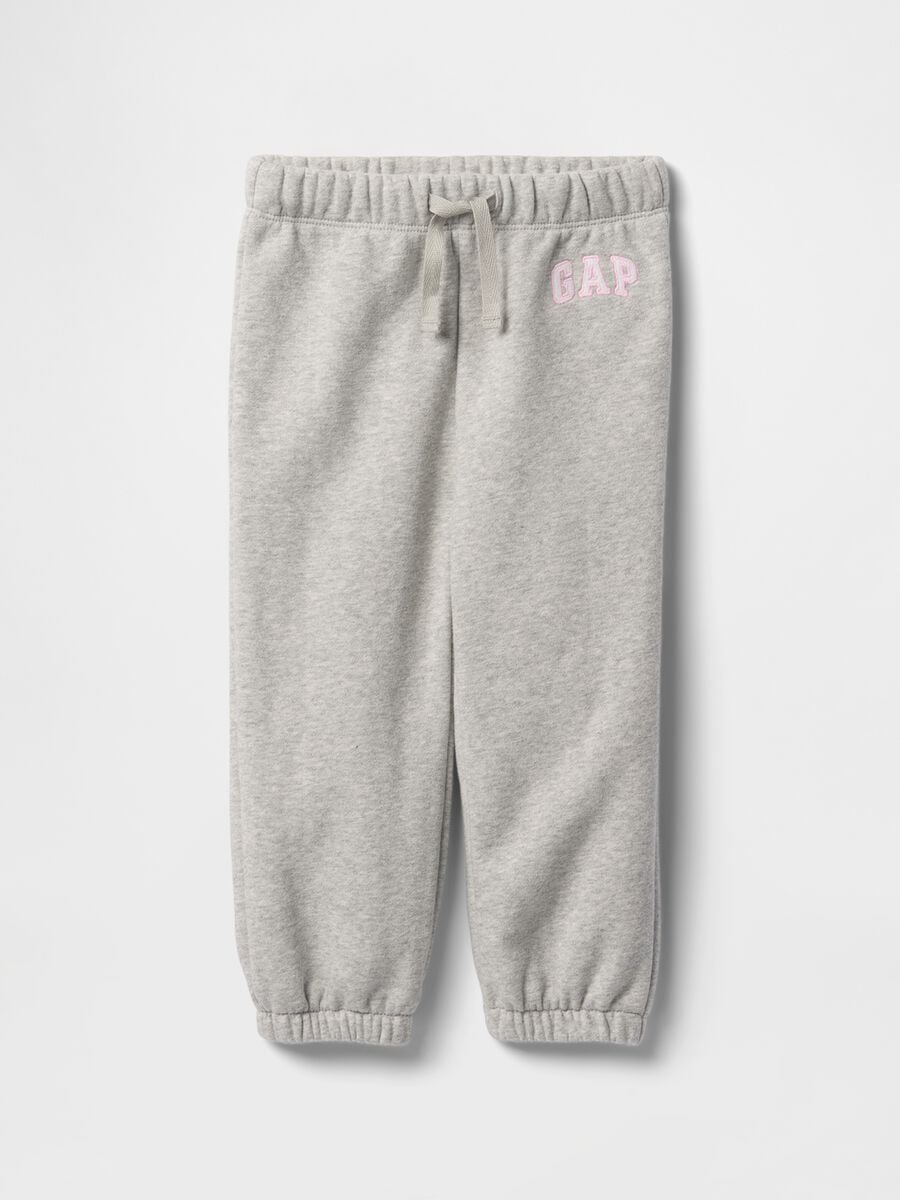 Joggers in misto cotone con logo GAP_0