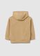 Children's beige pure cotton sweatshirt regular fit_1