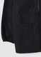 Black school apron with gaming print and white collar for boys_3