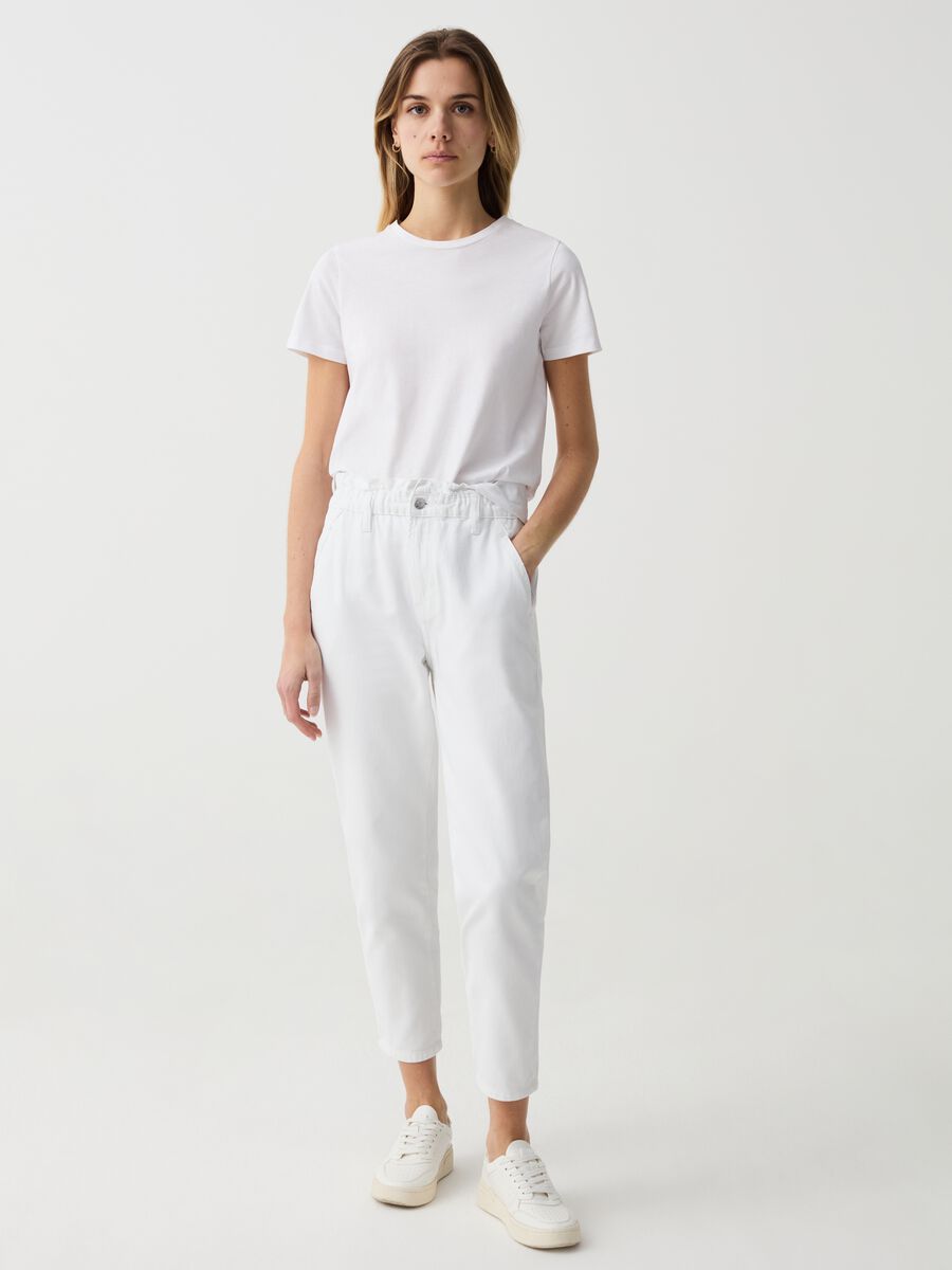 Mum-fit cropped jeans_0