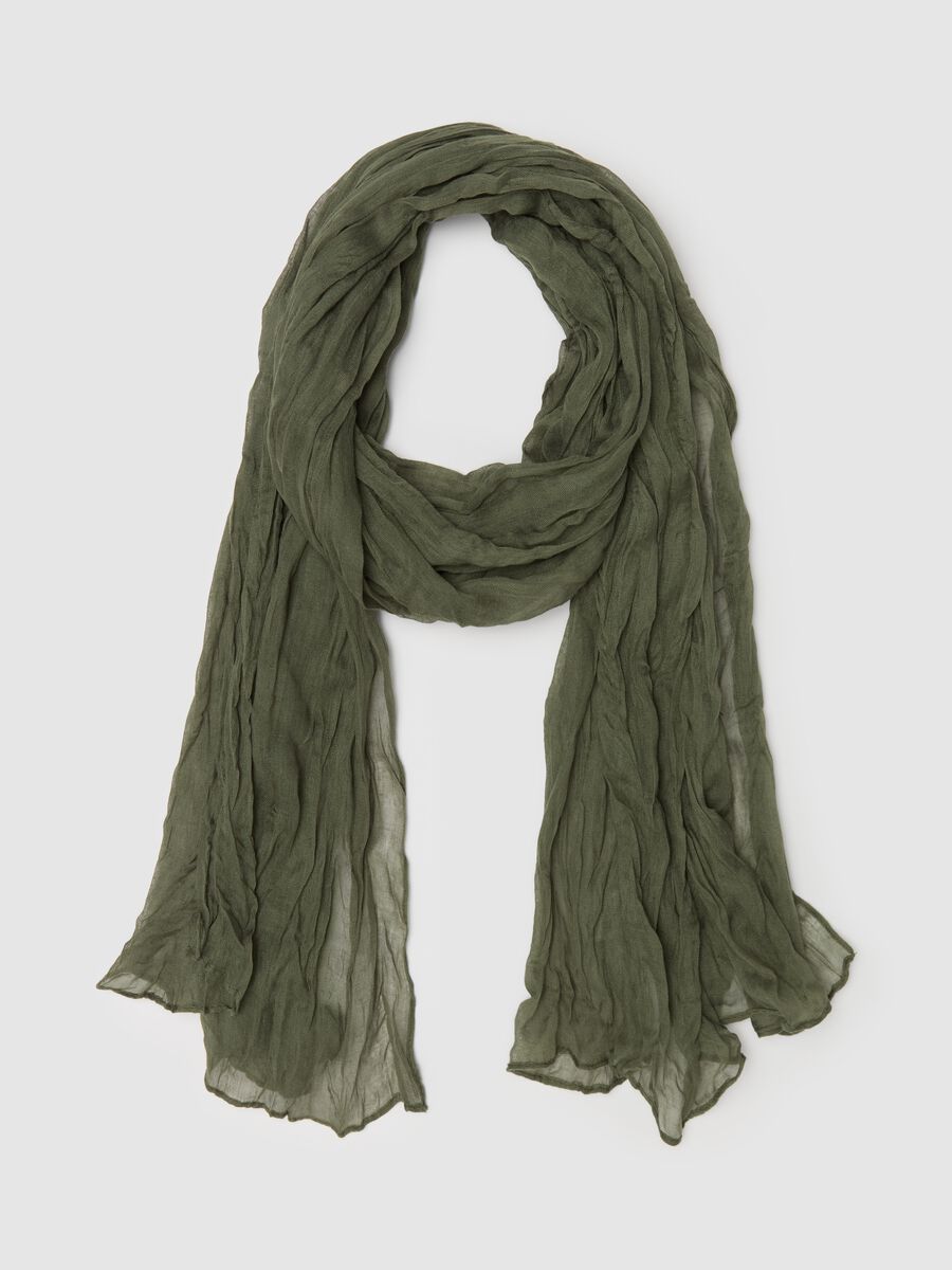 Crinkle-effect pashmina_0