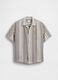 Pure cotton striped shirt_3