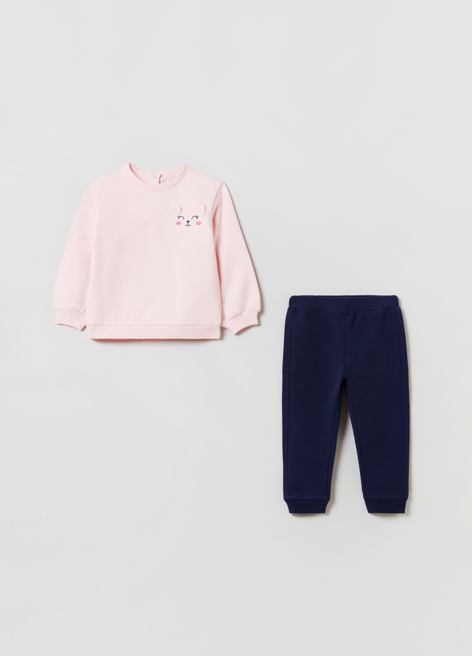 Jogging set con stampa animaletto _0