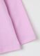 Girl's pink cotton jumper regular fit_3