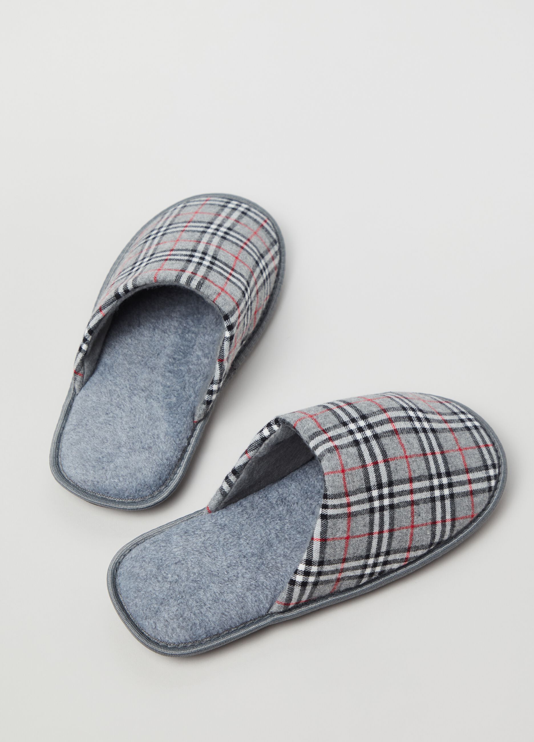 Pantofole invernali tartan_2