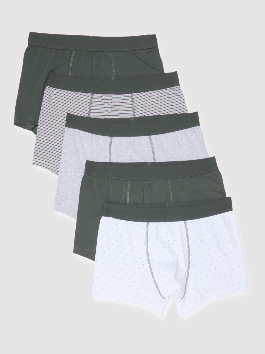Multipack of stretch cotton multicolour regular fit boxer shorts_4