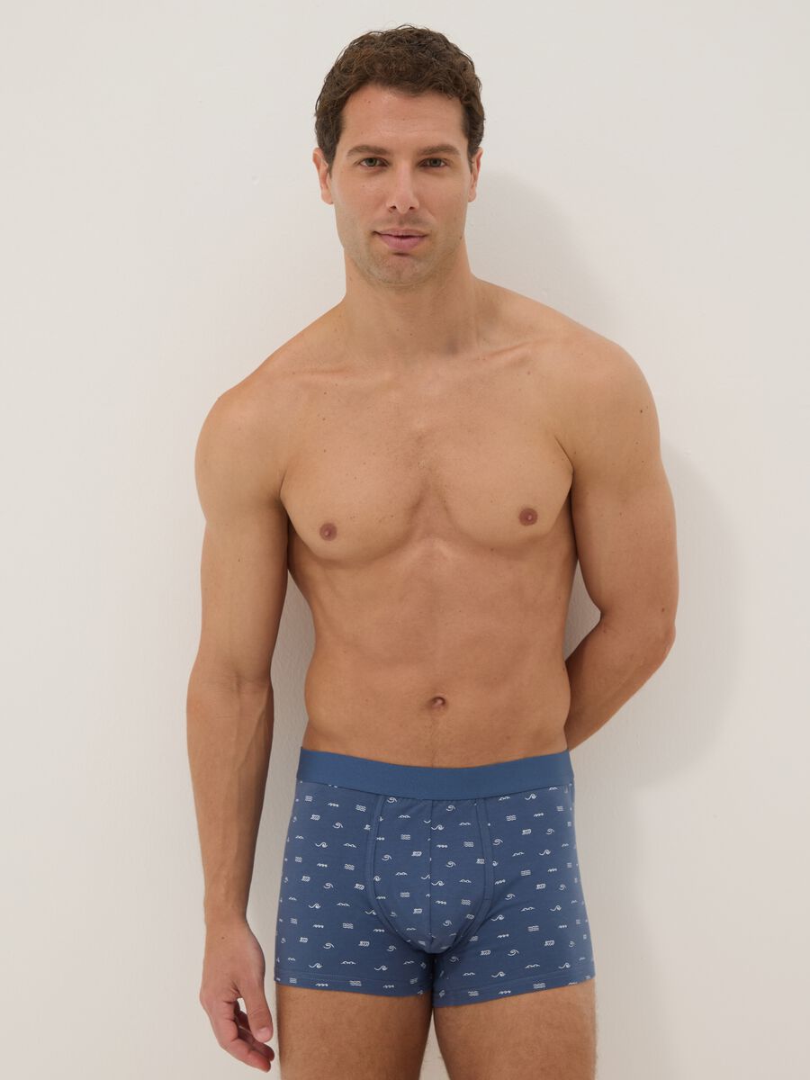 Multicolour stretch cotton regular-fit boxer 3-pack_0