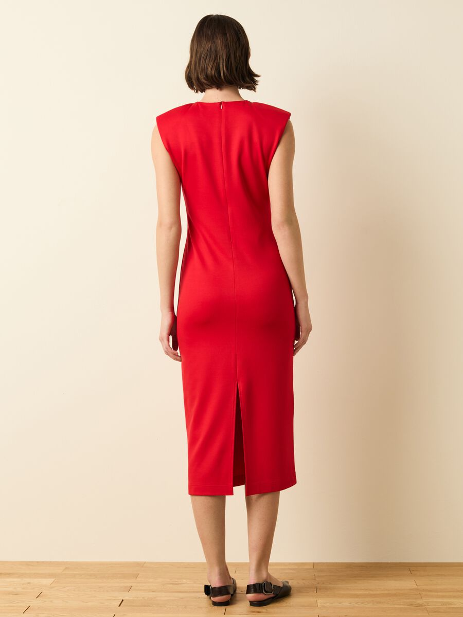 Sleeveless midi dress_3