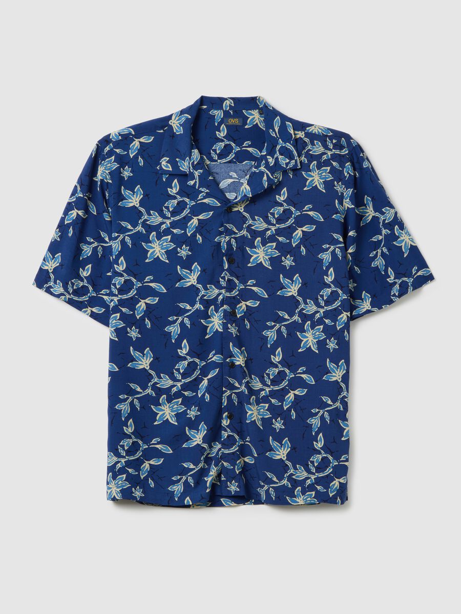 Men's Multicolour Over Fit Shirt_4