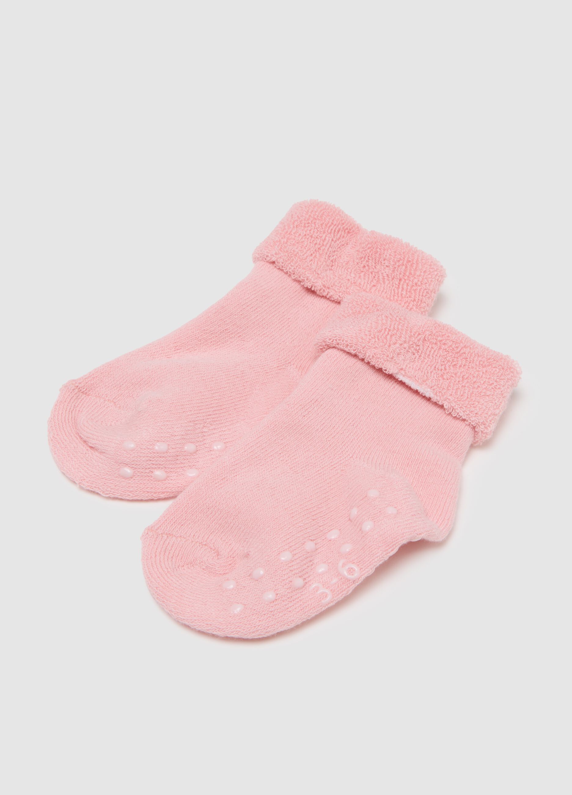 Cotton multicolour elasticated socks set for girls