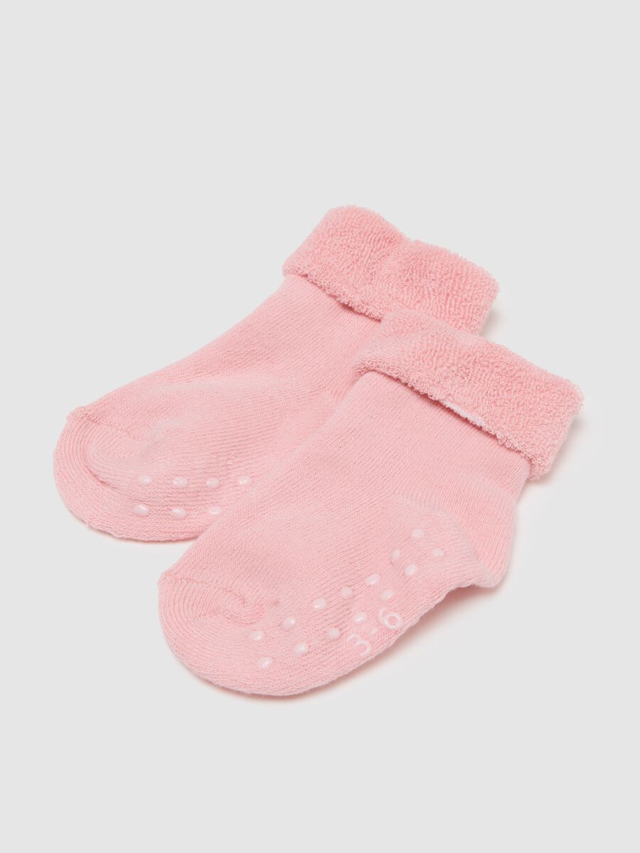 Cotton multicolour elasticated socks set for girls_1