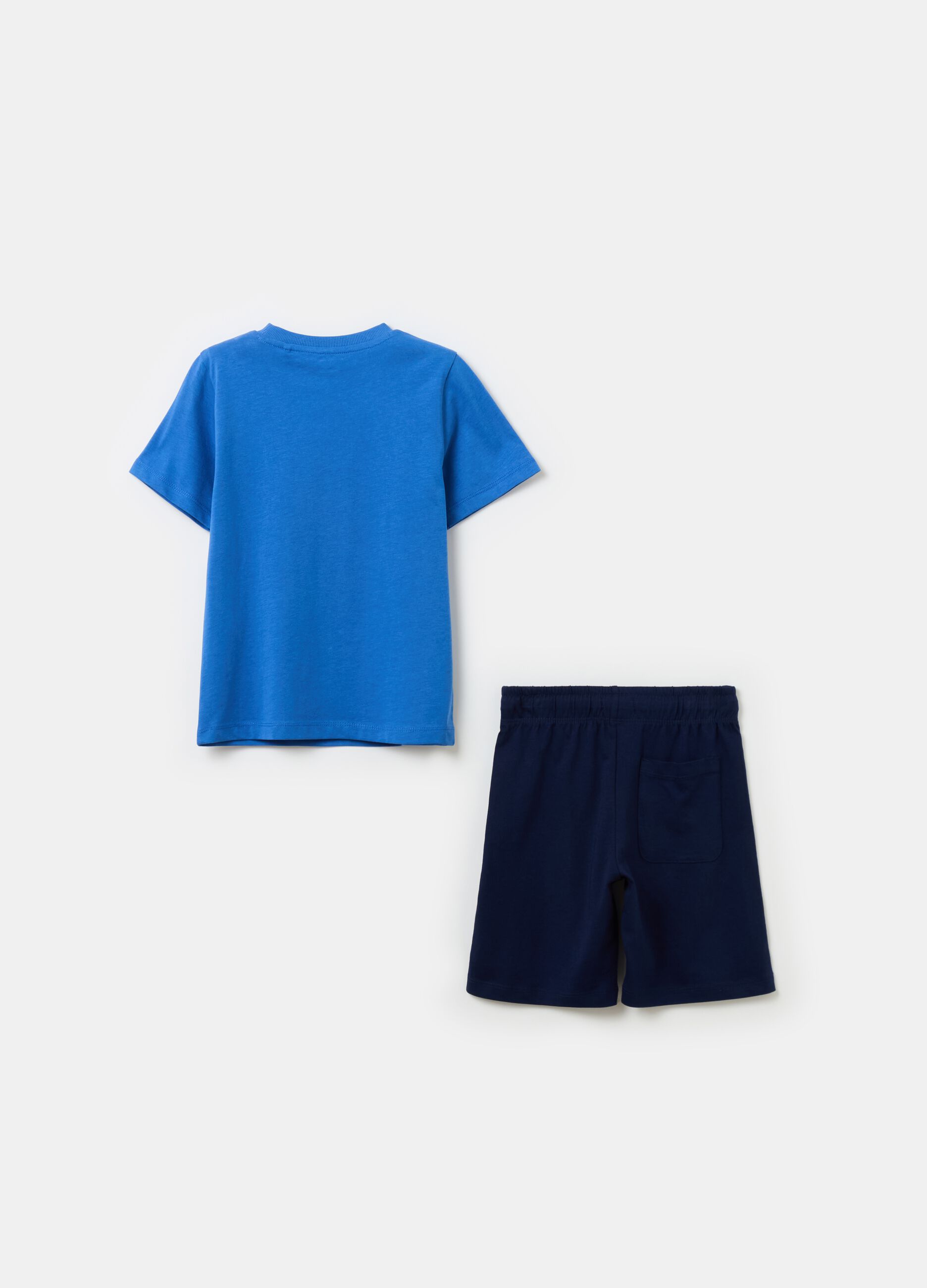 Jogging set con stampa surf