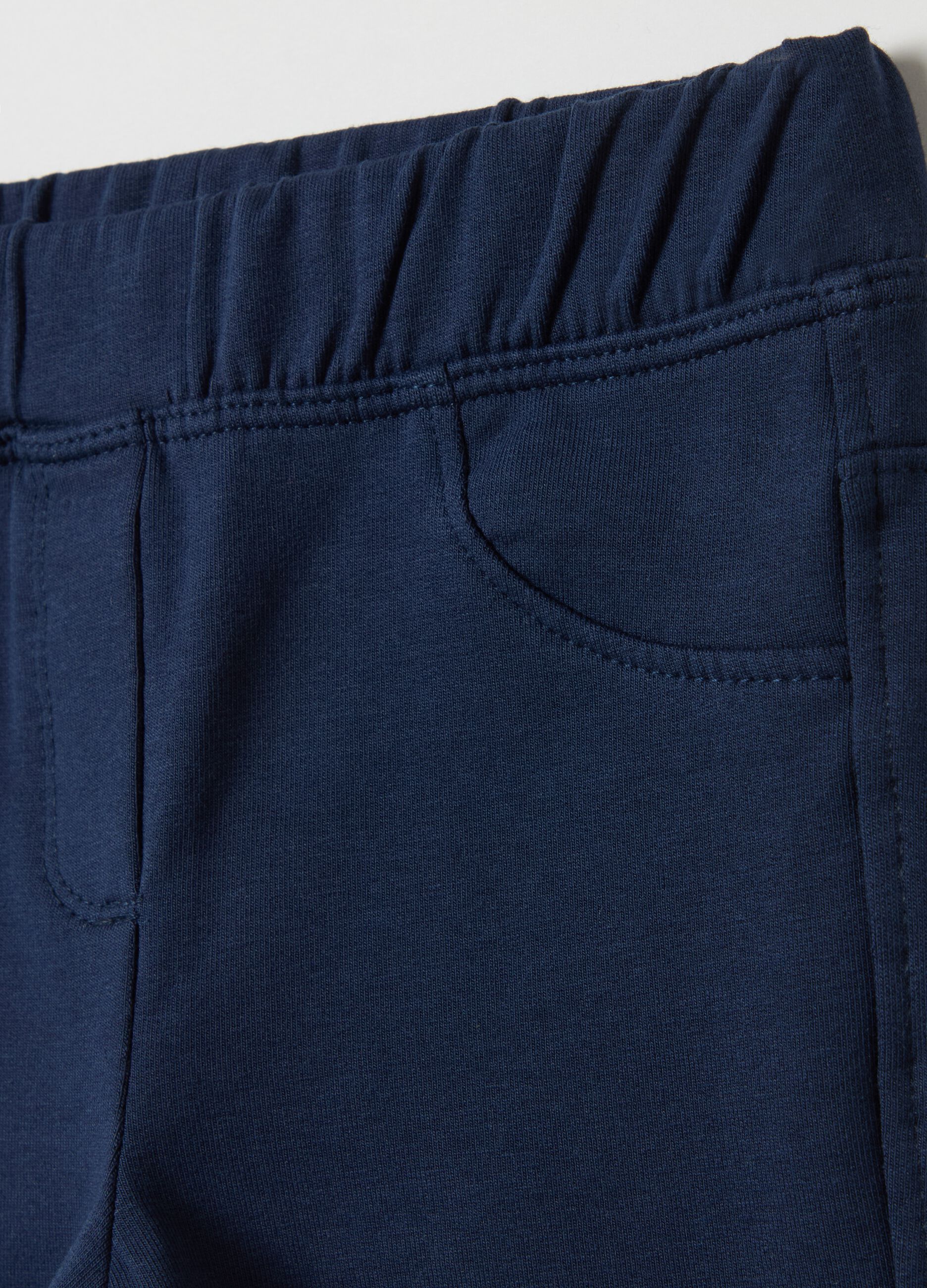 Stretch cotton treggings