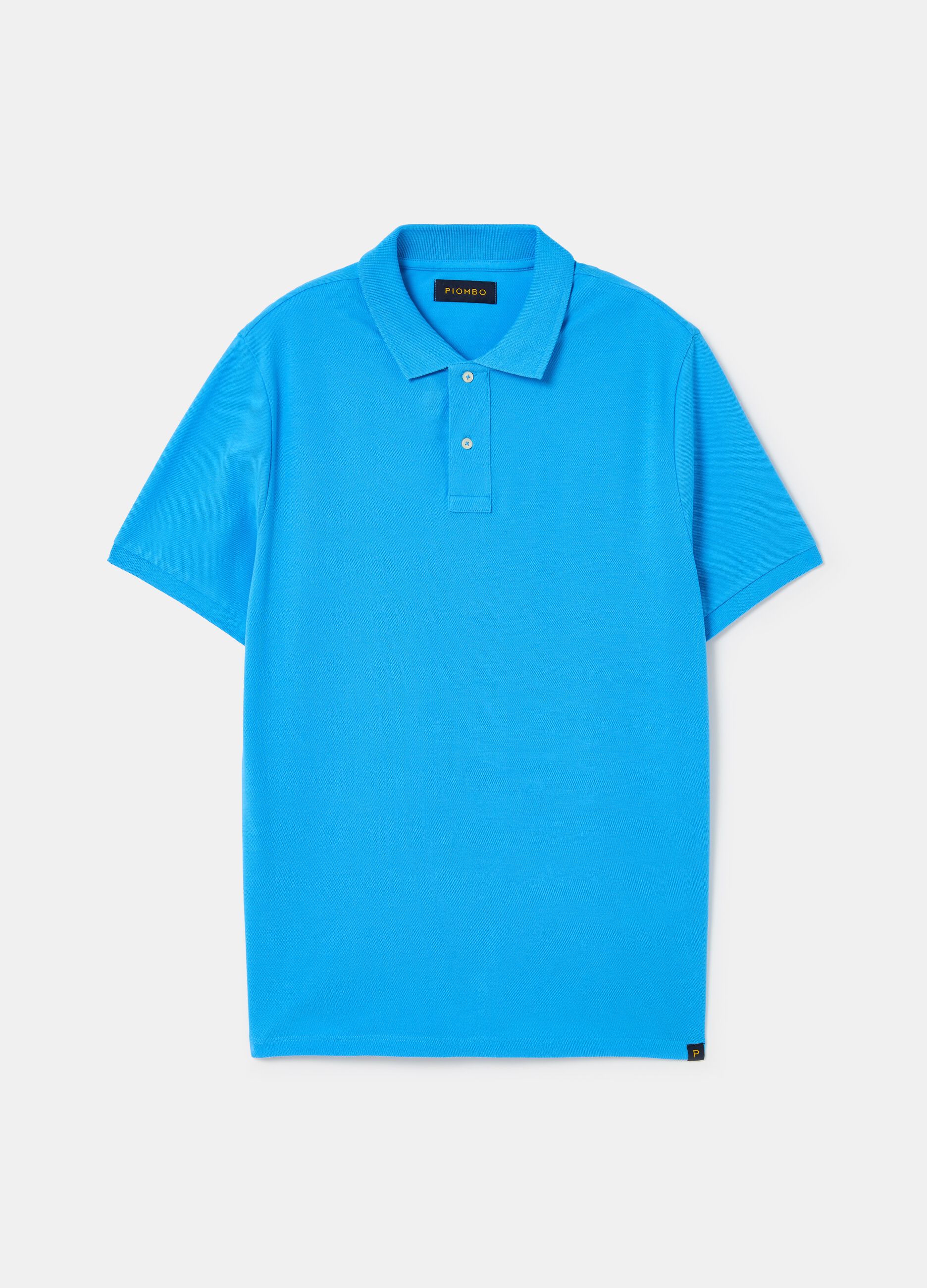 Polo in piquet di cotone Supima