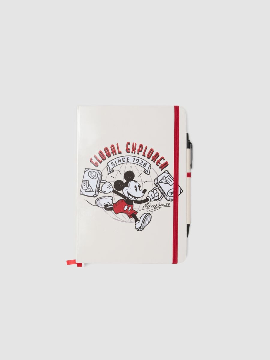 Taccuino bianco Mickey & Friends con penna_0