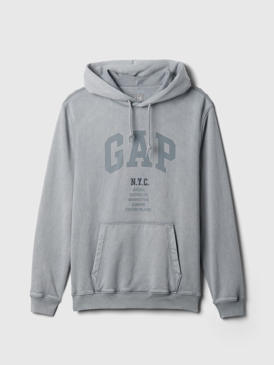 Hoodie with printed logo_4