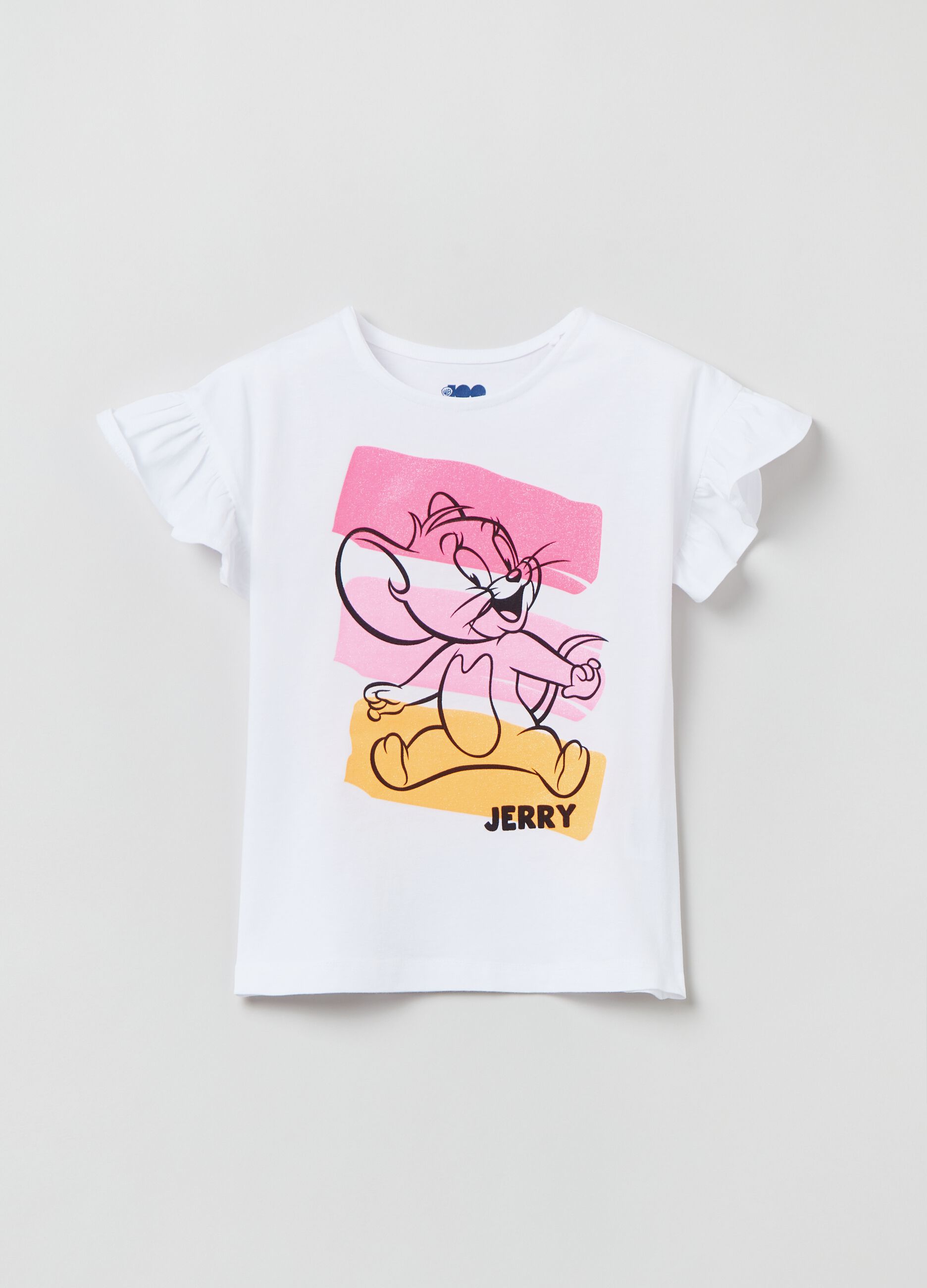 T-shirt con stampa Tom & Jerry_0