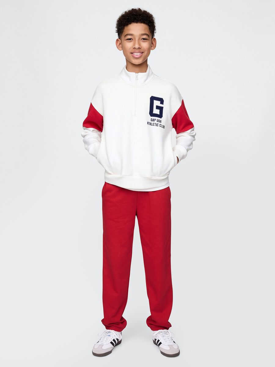 Set sportivo bianco e rosso GAP_0