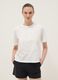 White pure cotton regular-fit T-shirt with perforated detail_2