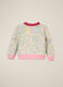 Multicolour cardigan for girls in wool blend_1