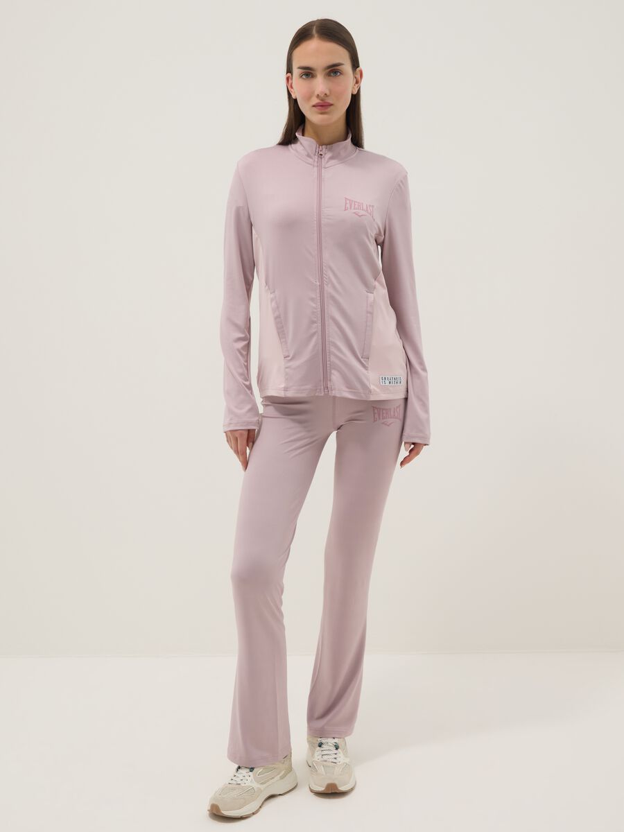 Leggings rosa regular fit con logo Everlast_0