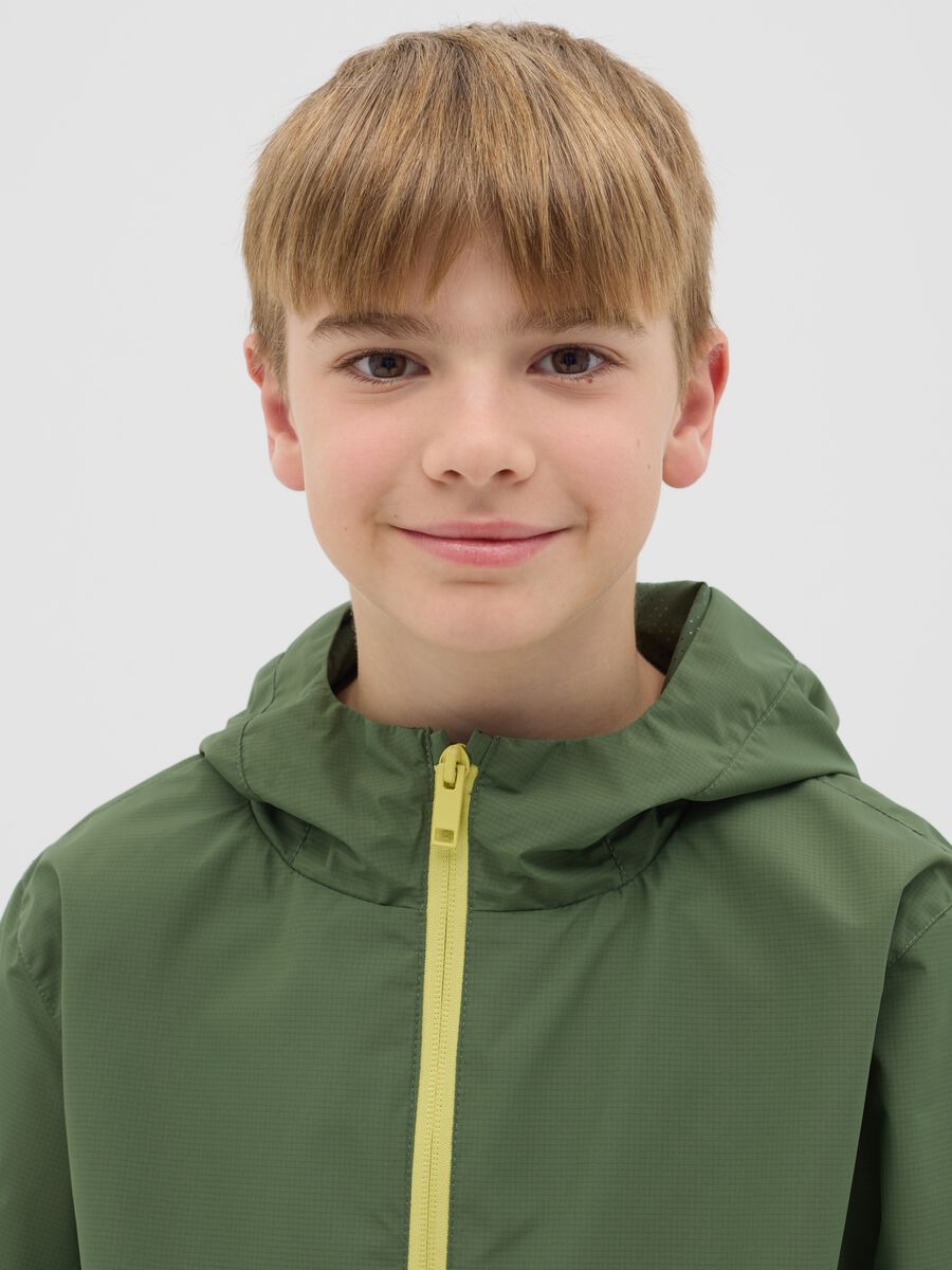 Waterproof jacket with hood_1