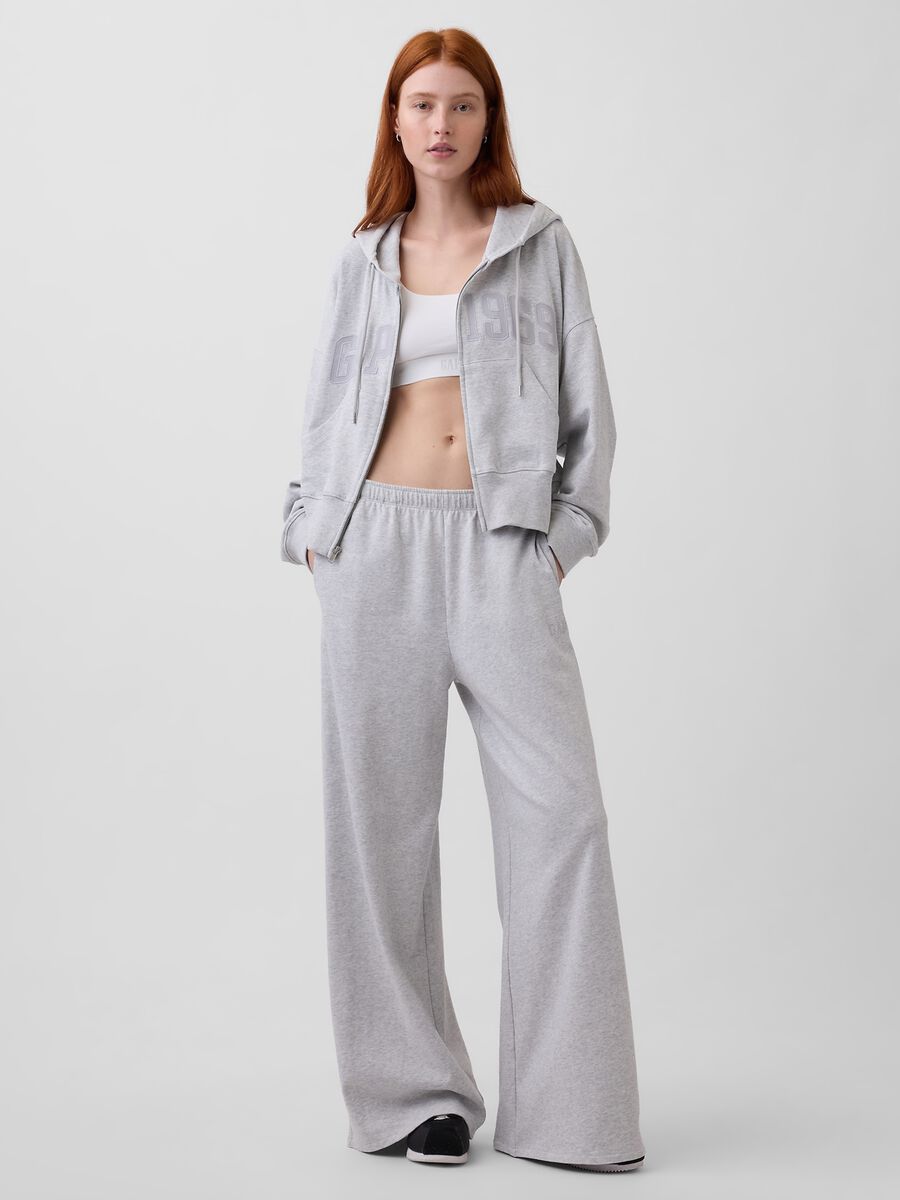 Regular Fit Cotton Blend Trousers_0