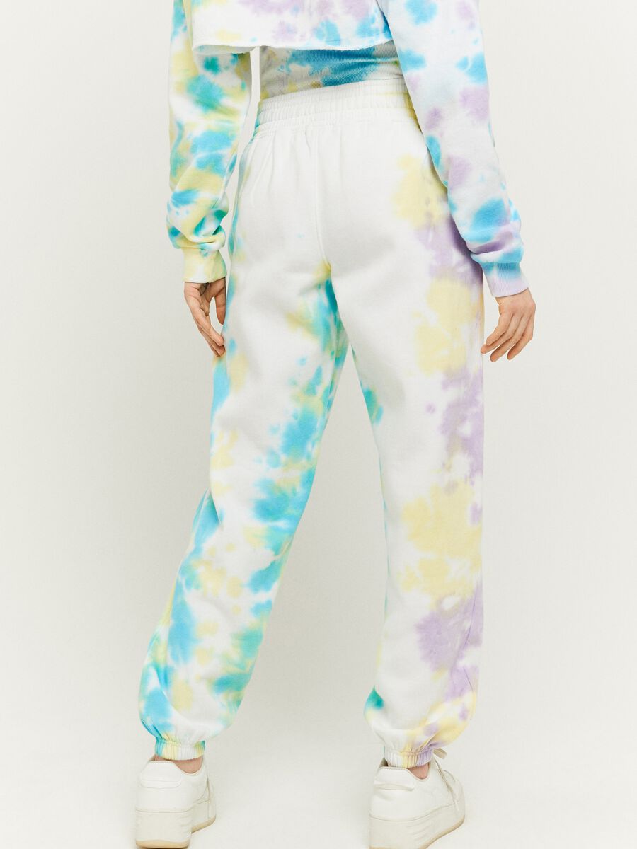Joggers in felpa Tie Dye_2