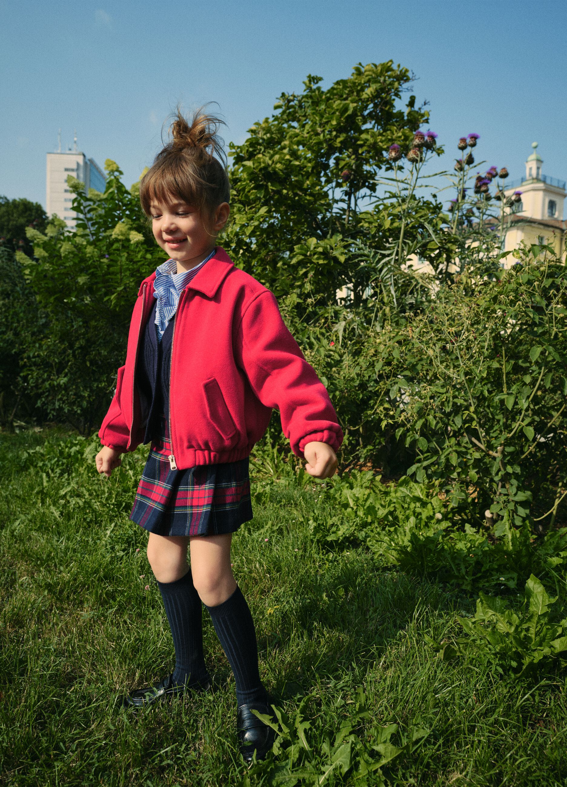 Red jacket for girls