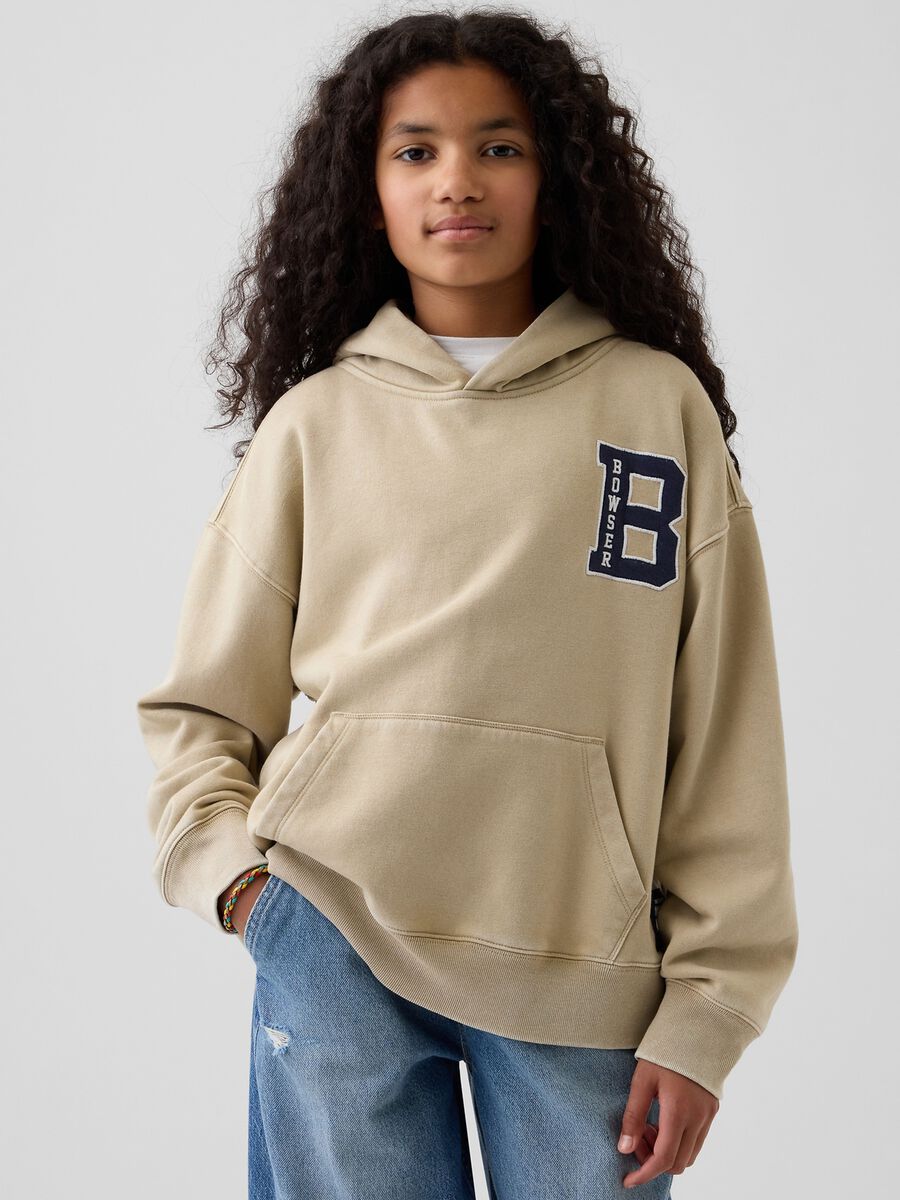 Nintendo Super Mario cotton-blend hooded sweatshirt_0