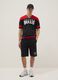 Multicolour pure cotton regular fit Chicago Bulls T-shirt_0