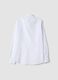 White slim-fit shirt with classic collar, easy iron_6