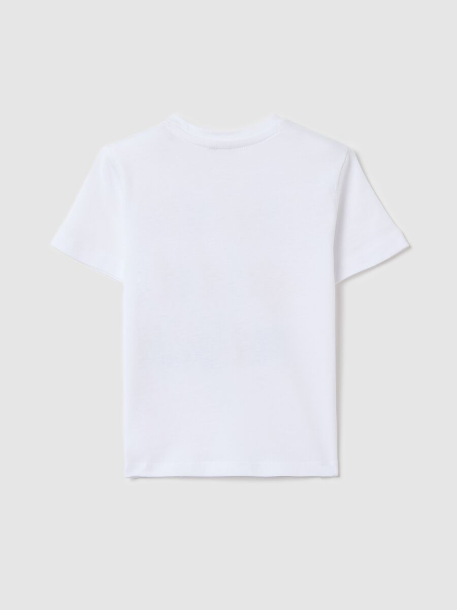 Cotton T-shirt with print_1