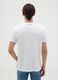White pure cotton regular fit T-shirt_3