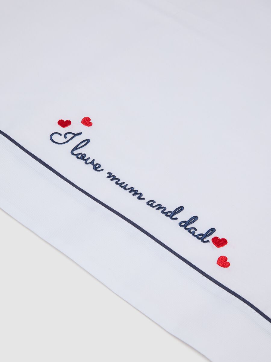 White cotton baby sheet_2
