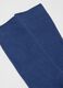 Calze midi blu in misto cotone_1