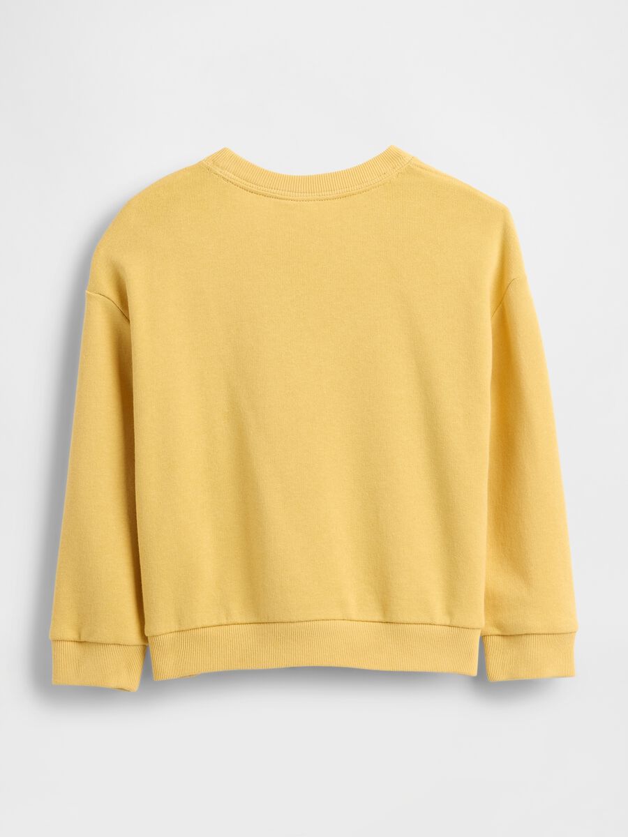 Yellow kids' sweatshirt_1