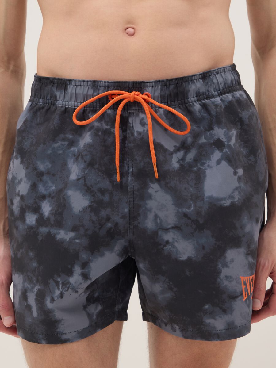 Boxer da mare multicolor regular fit con stampa Everlast_1