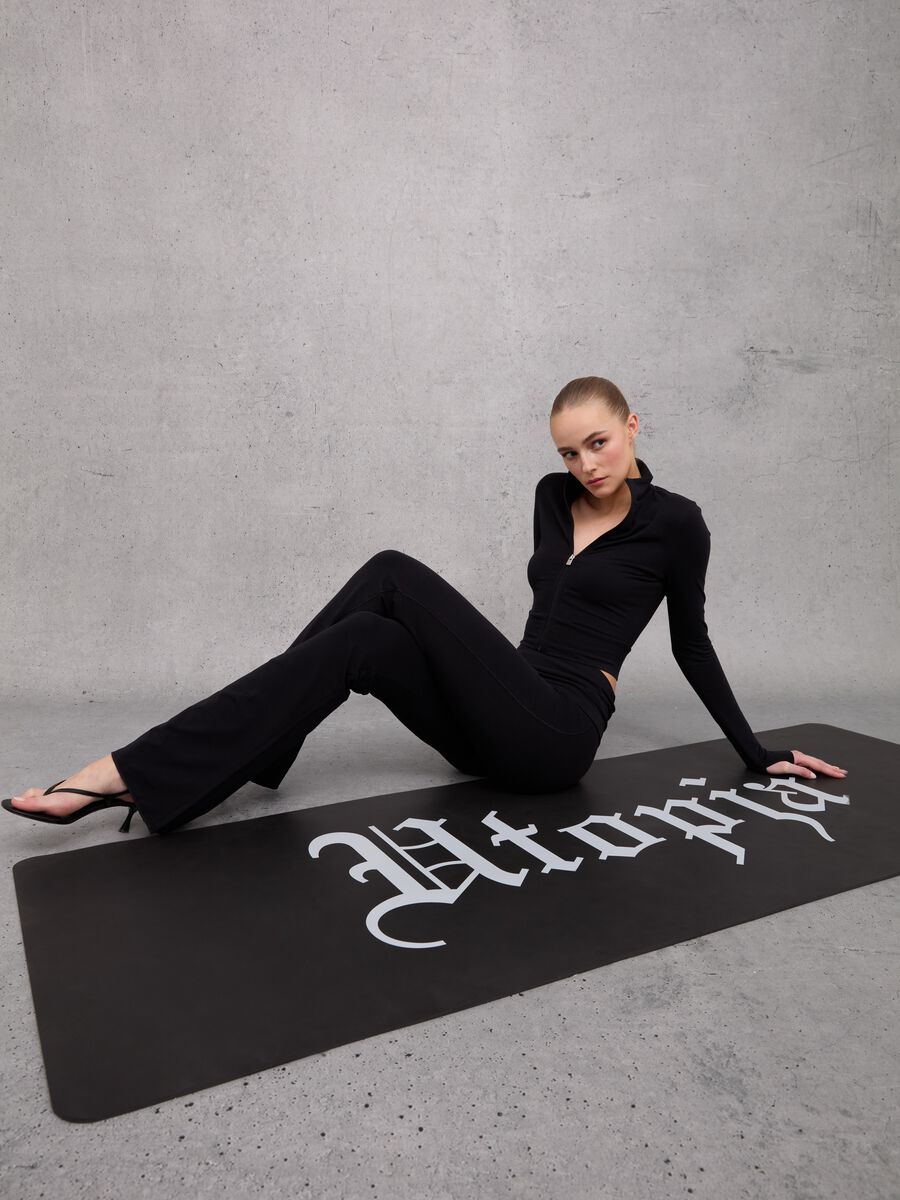 Jersey Yoga Pants Black_0