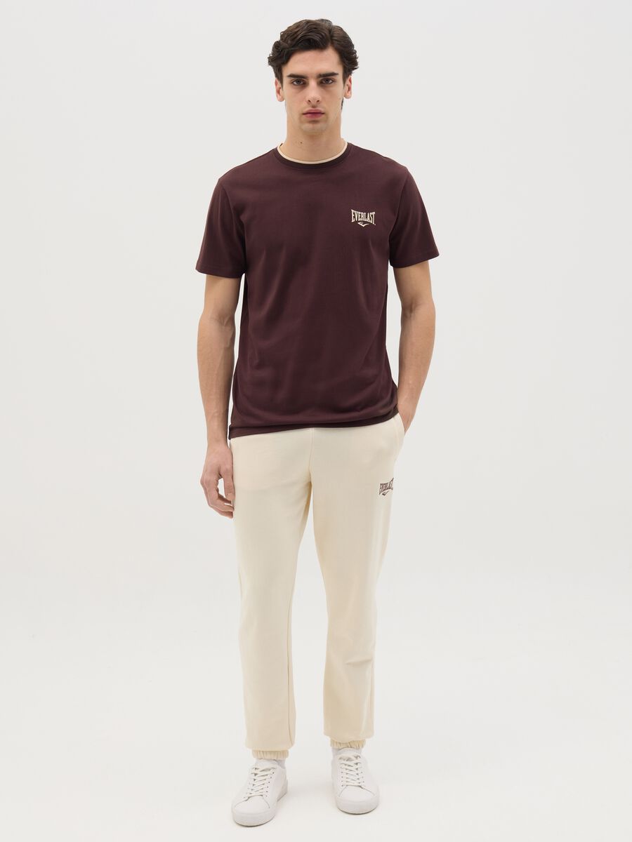 Cotton T-shirt with logo print_1