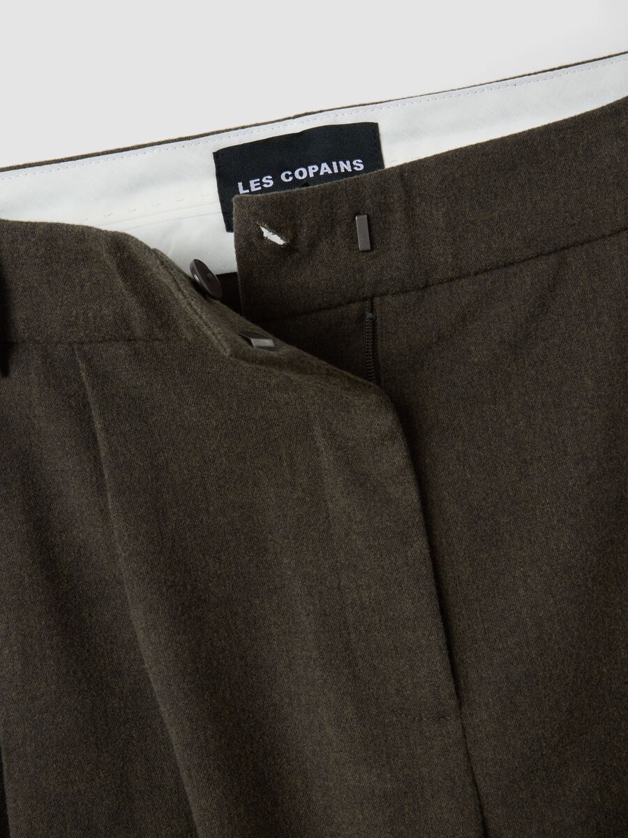 Grey wide-leg trousers in stretch viscose_5
