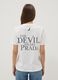 White pure cotton T-shirt with "The Devil Wears Prada" print, oversized fit_3