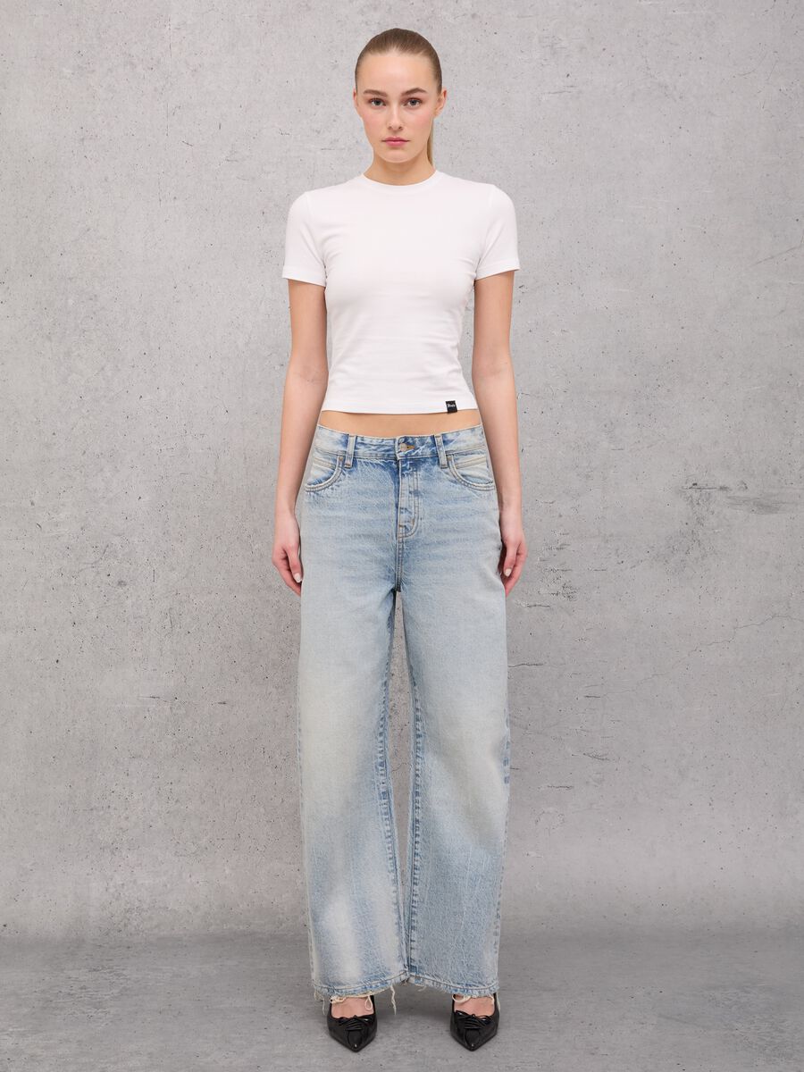 Wide Leg Denim Vintage Light Blue_1