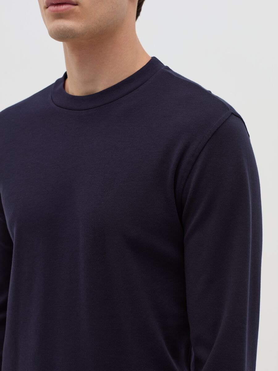 Long-sleeved T-shirt in cotton_2